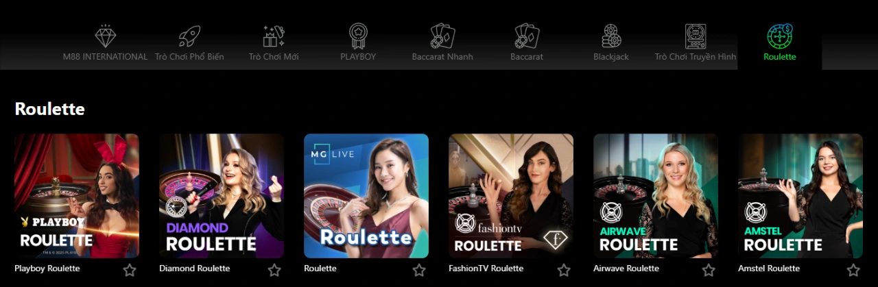 Roulette M88